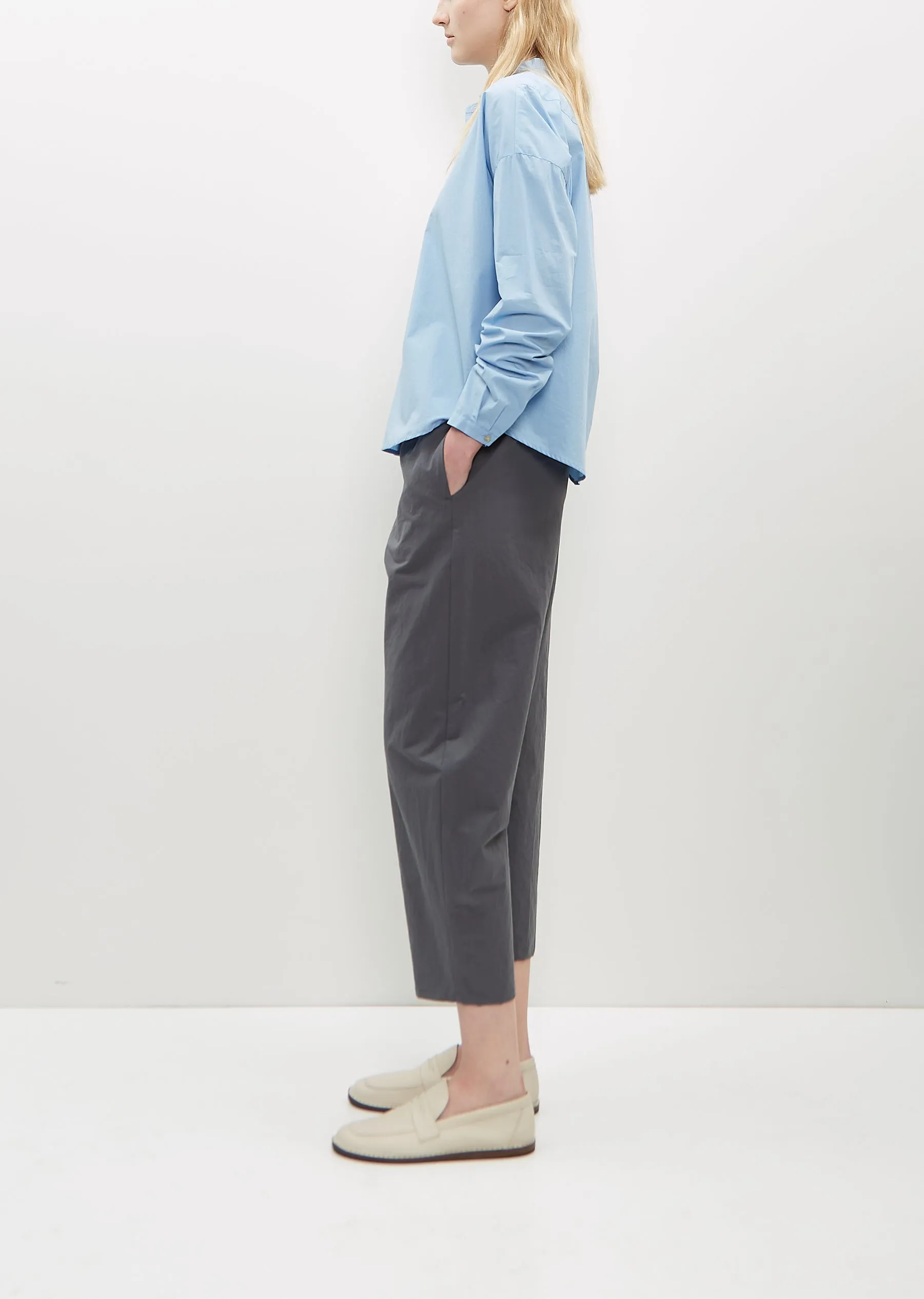 Cotton Cropped Tapered Pullon Pants sold by La Garconne product image thumbnail 2