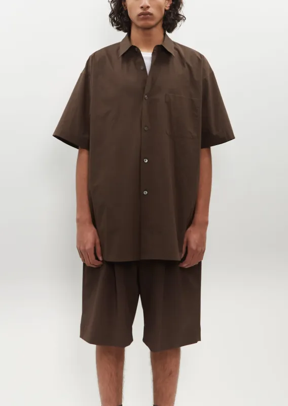 Oversized SS Shirt — Military Khaki sold by La Garconne