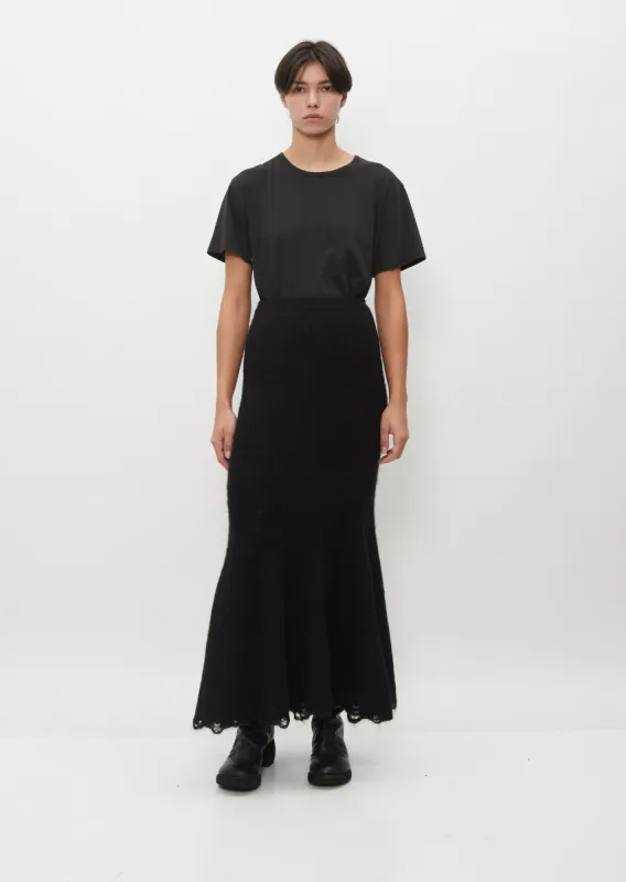 Mohair Wool Skirt made by Junya Watanabe