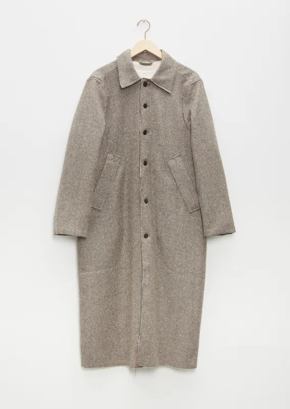 Long Wool Gap Coat sold by La Garconne