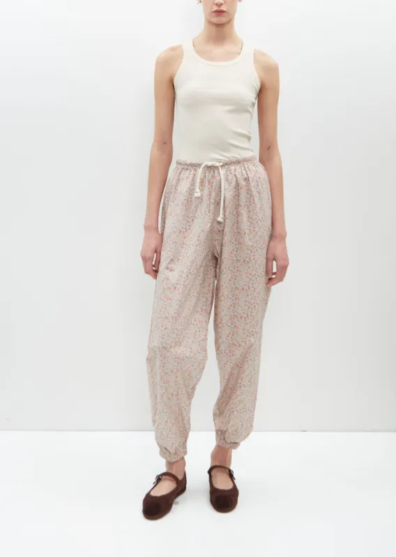 Jethro Cotton Joggers — Multi Floral made by La Garconne