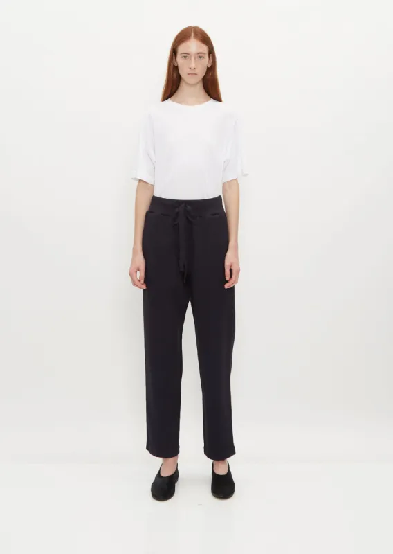 Felix Cotton Pant — Navy sold by La Garconne