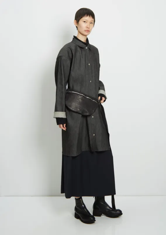 Small Leather Belt Bag sold by La Garconne