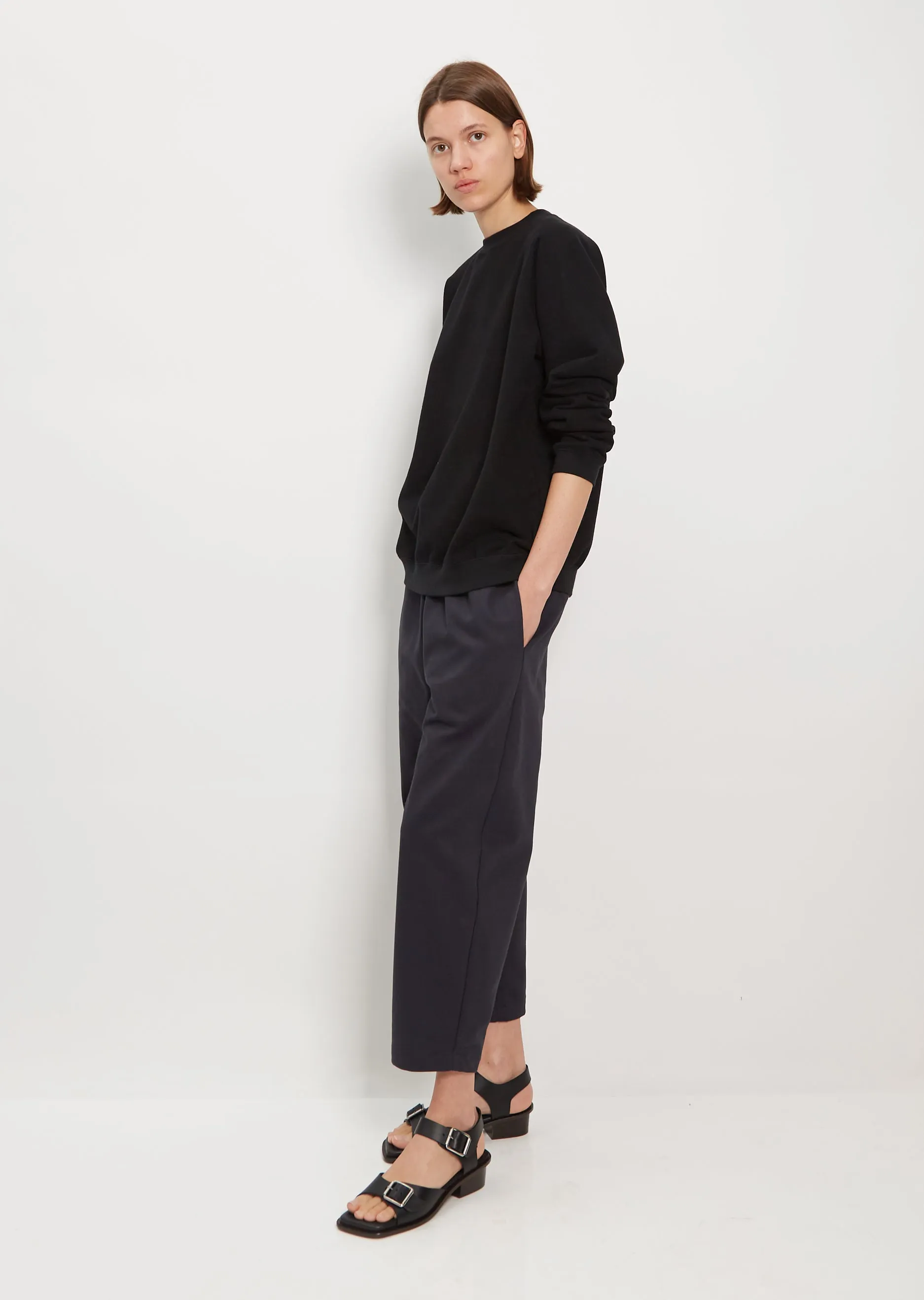 Ivy Sweatshirt — Black sold by La Garconne product image thumbnail 4