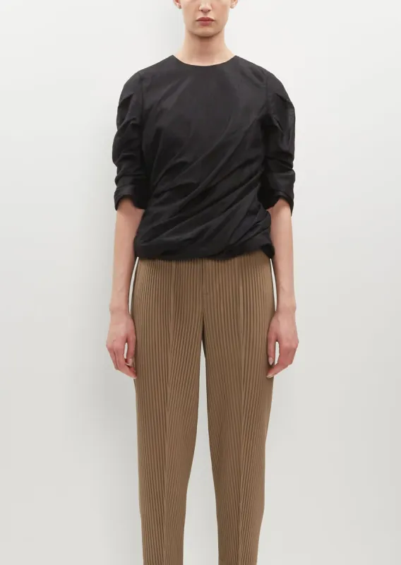 Twining Draped Top sold by La Garconne