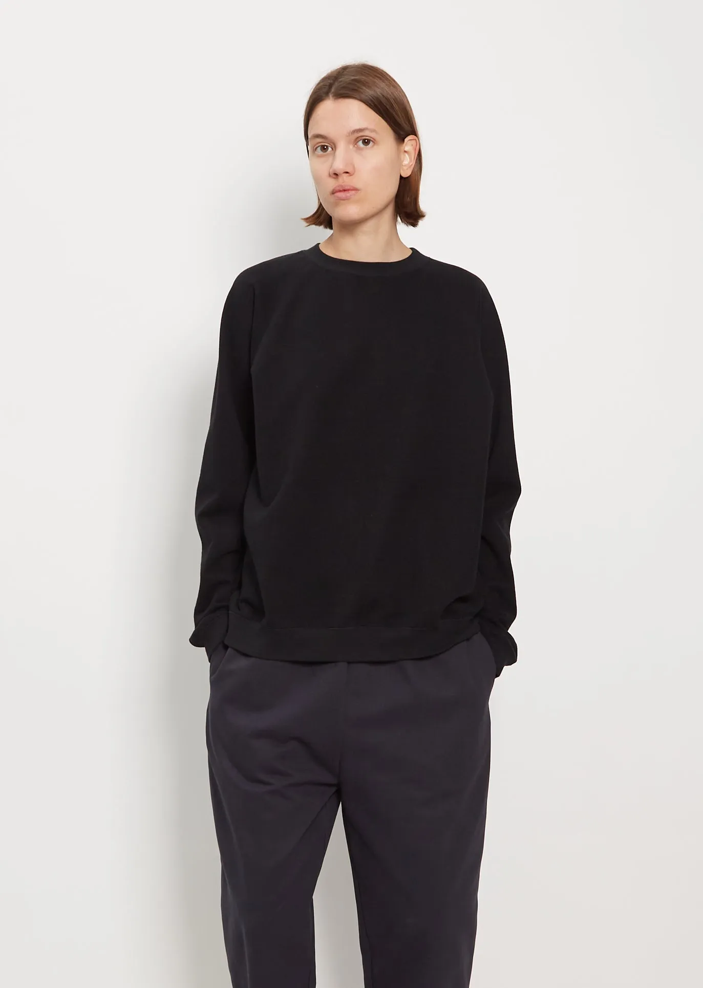 Ivy Sweatshirt — Black sold by La Garconne