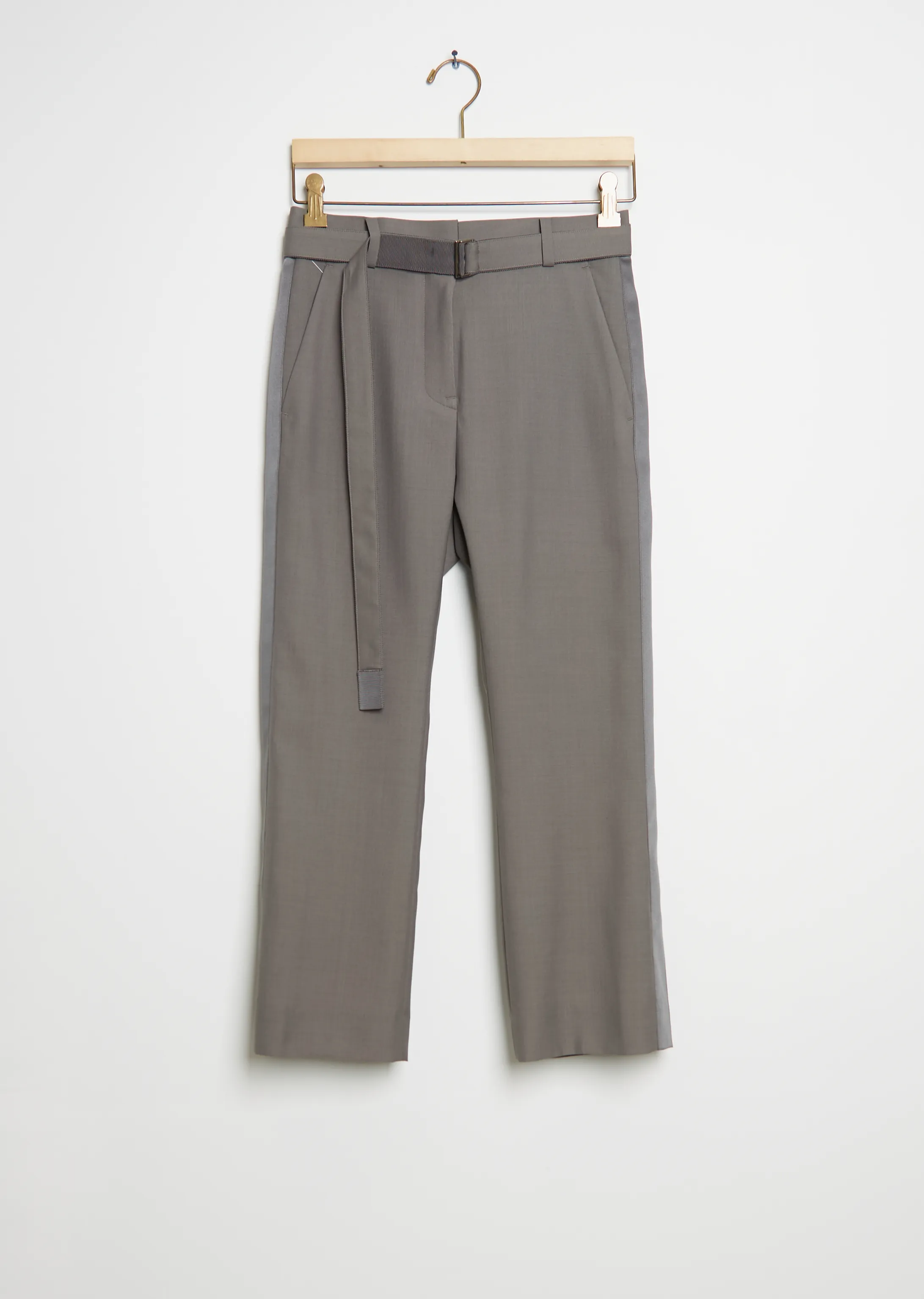 Suiting Wool Blend Pants — Taupe sold by La Garconne product image thumbnail 4