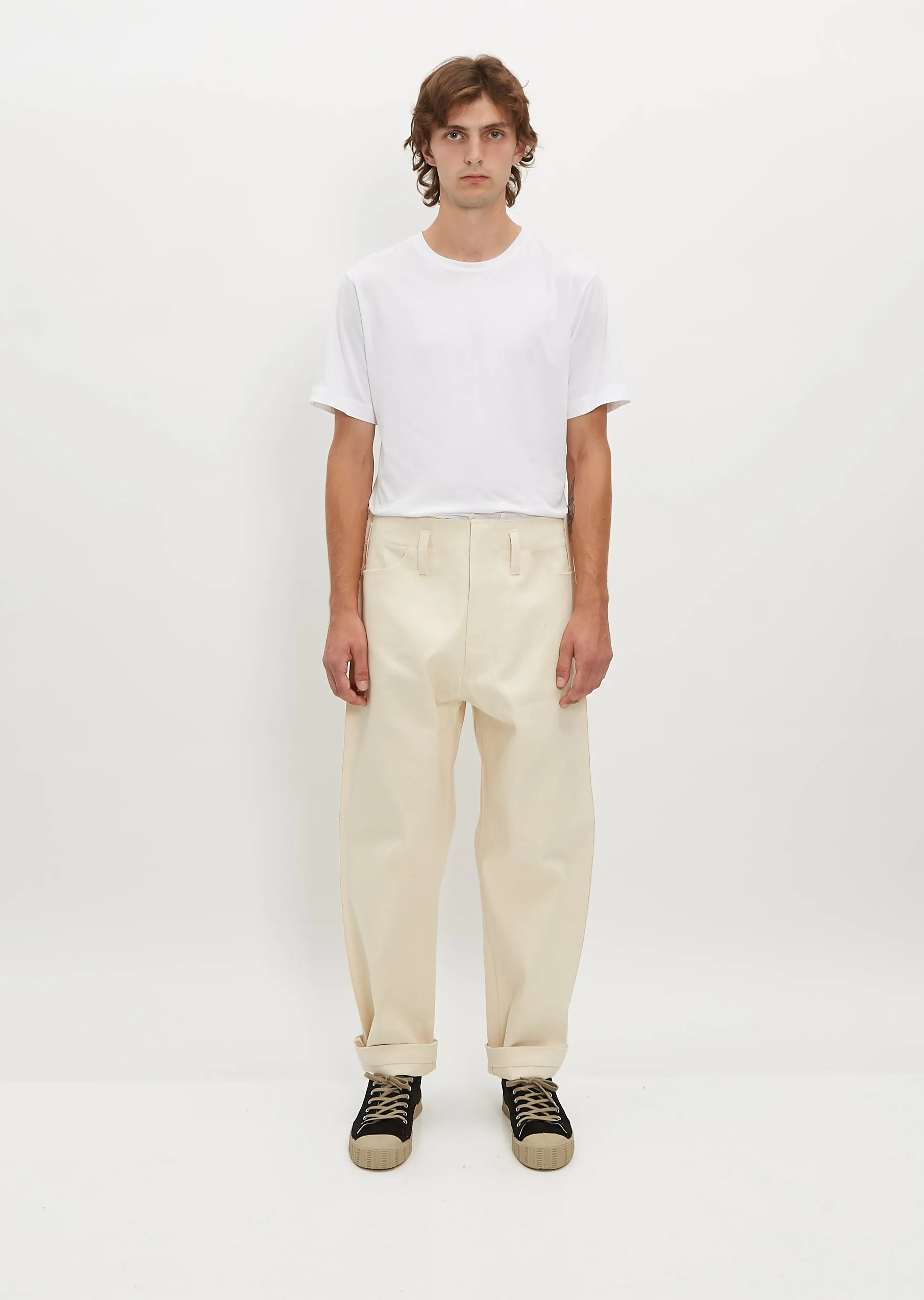 Normal Jeans — Off White sold by La Garconne