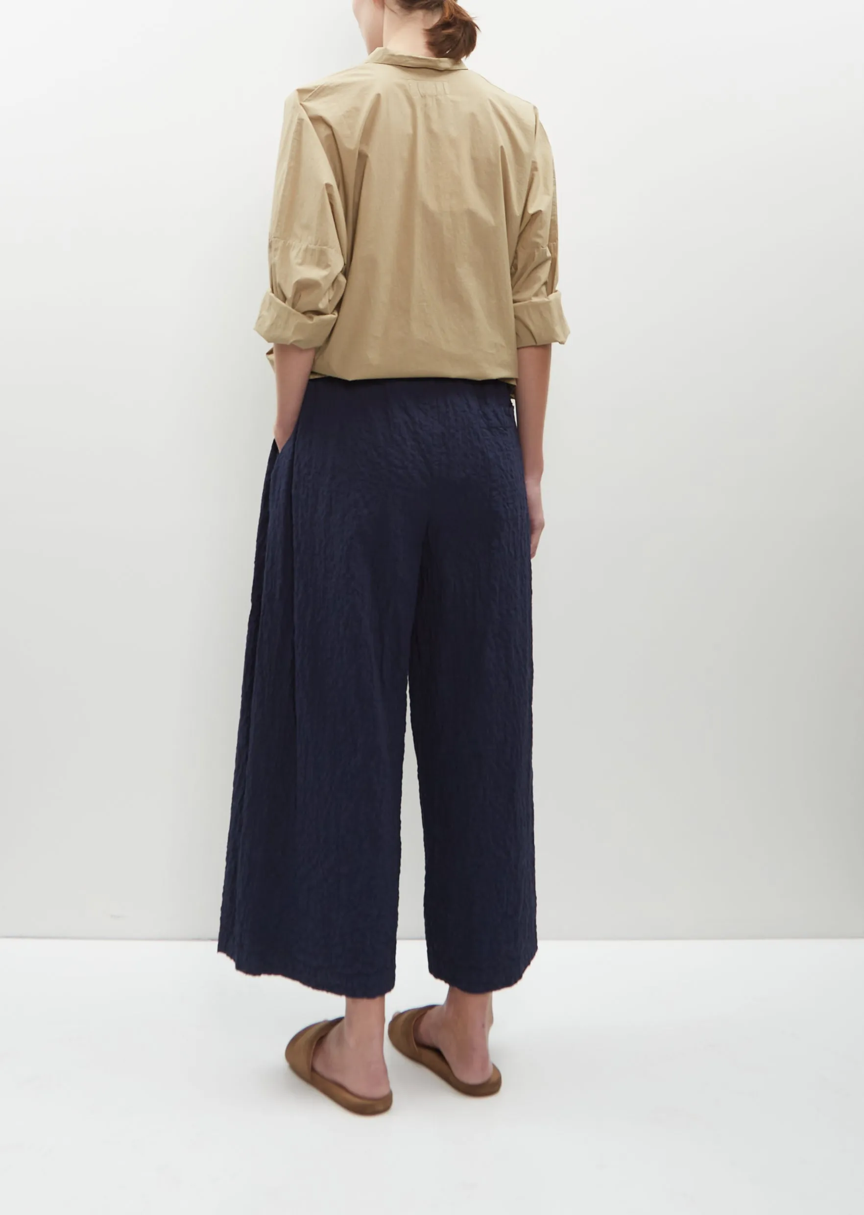 Storto Textured Cotton Pants sold by La Garconne product image thumbnail 3