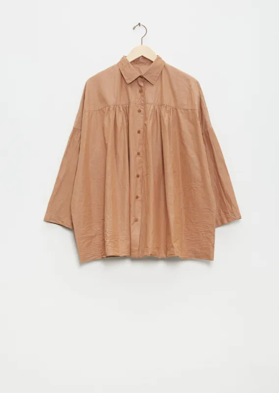 Square Fronce Shirt sold by La Garconne