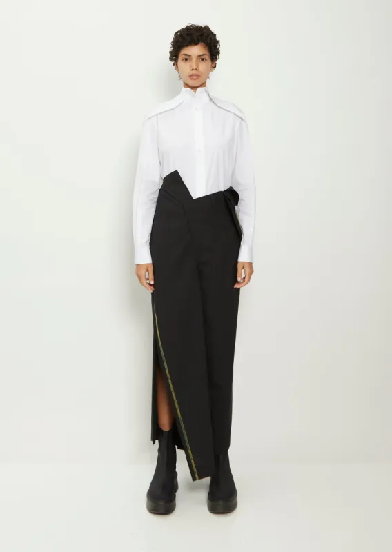 Wool Blend Stripe Pant made by Junya Watanabe