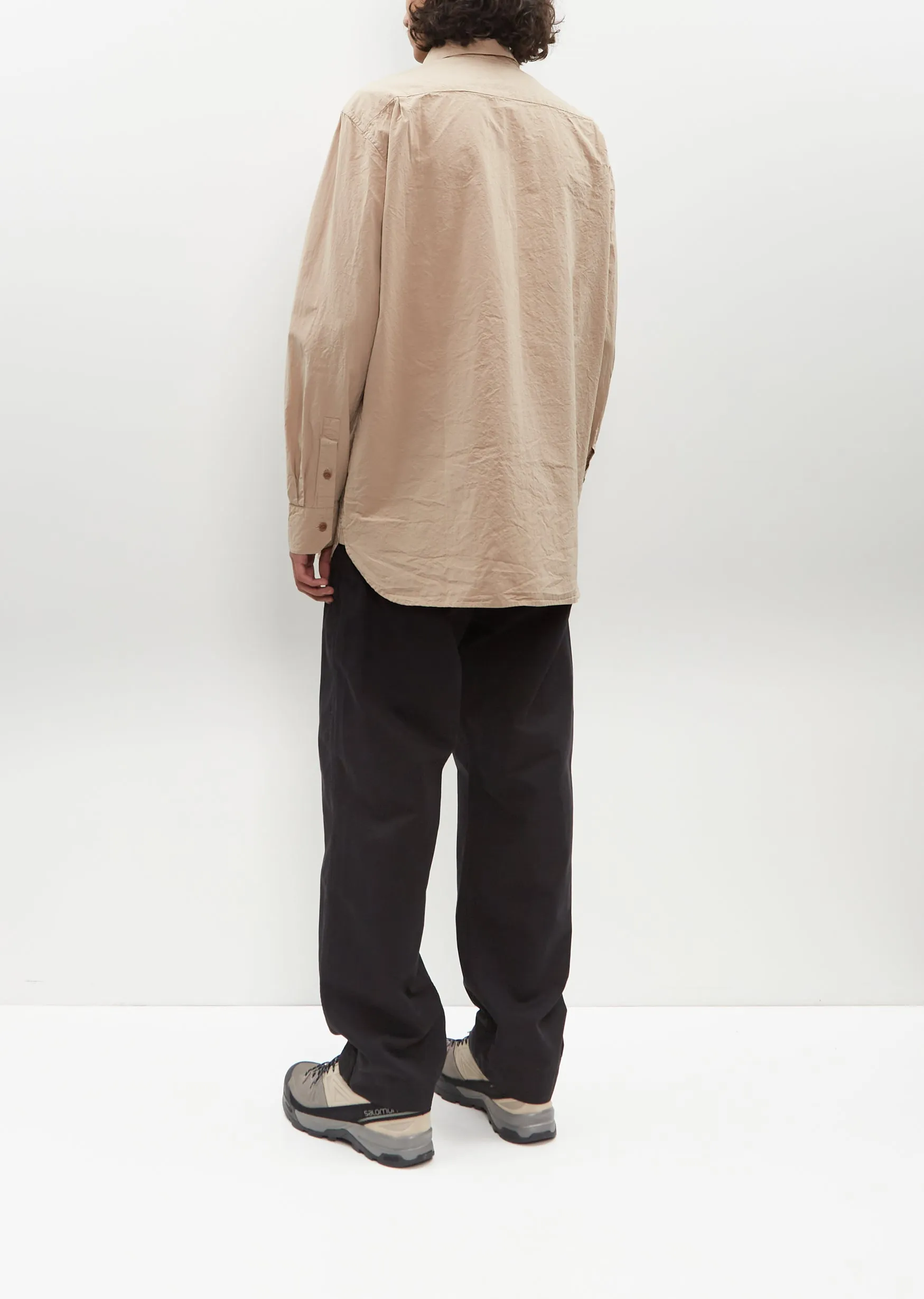 Big Raccourcie Shirt — Light Beige sold by La Garconne product image thumbnail 3