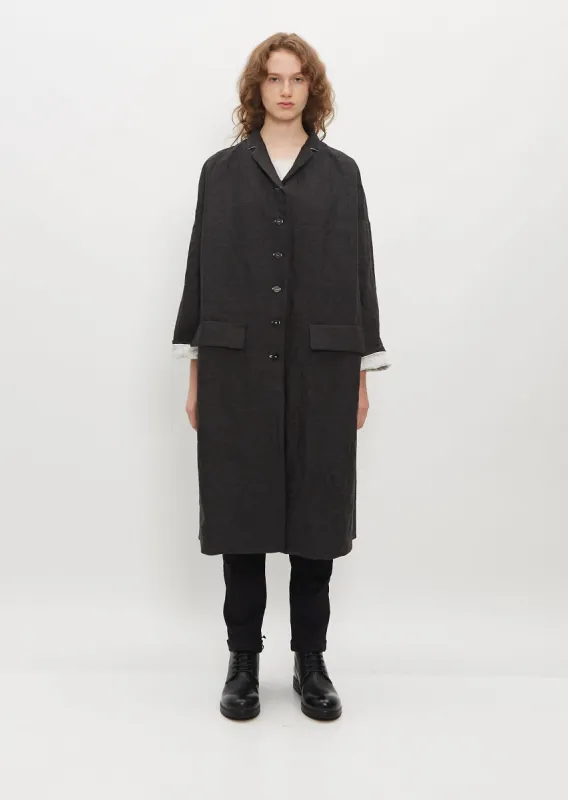 Inox Cotton and Virgin Wool Coat sold by La Garconne