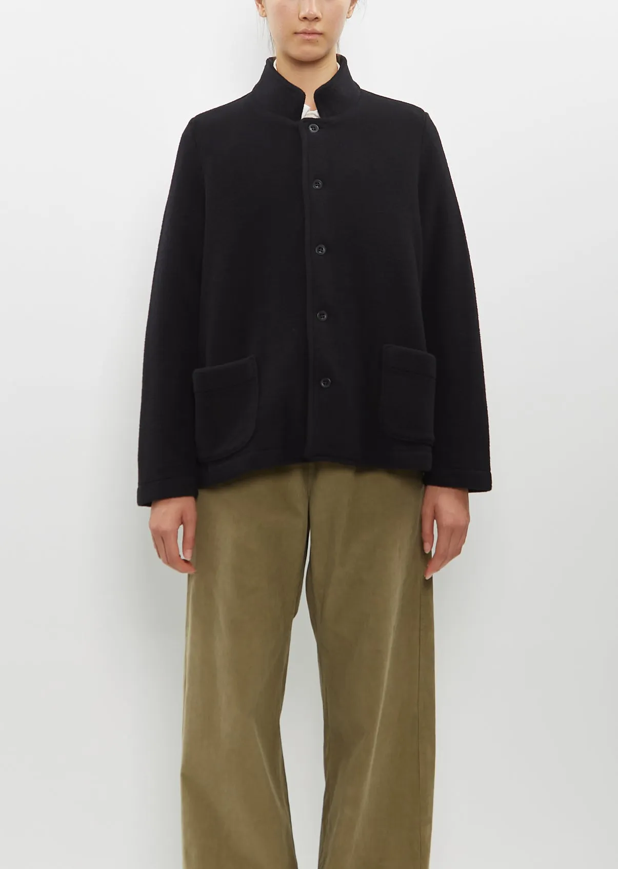 Mirto Jacket — Black sold by La Garconne