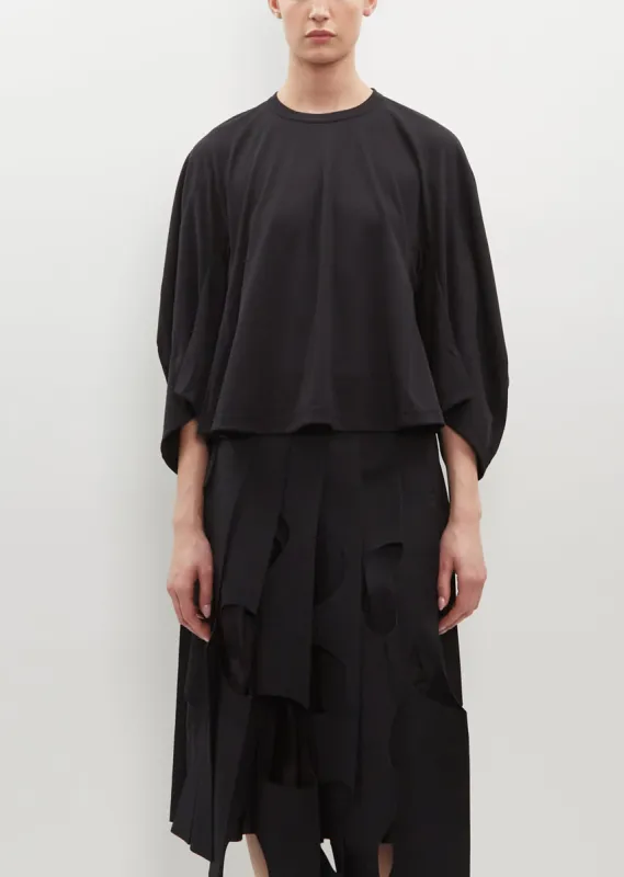 Draped Paneled Top sold by La Garconne