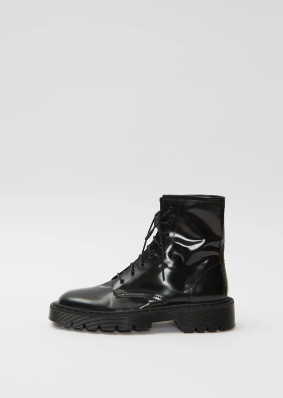 Lace Up Ranger Bootie sold by La Garconne