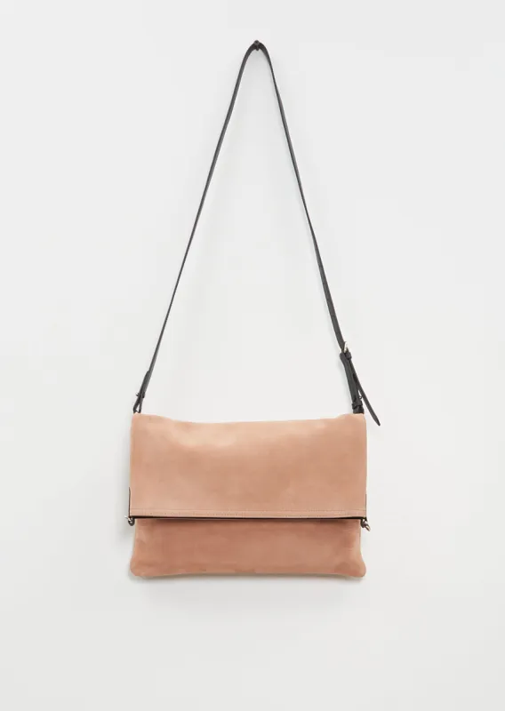 Suede Small Soft Bag made by Dries Van Noten