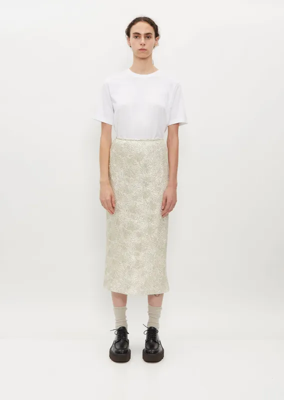 Separ Silk Blend Skirt made by Dries Van Noten