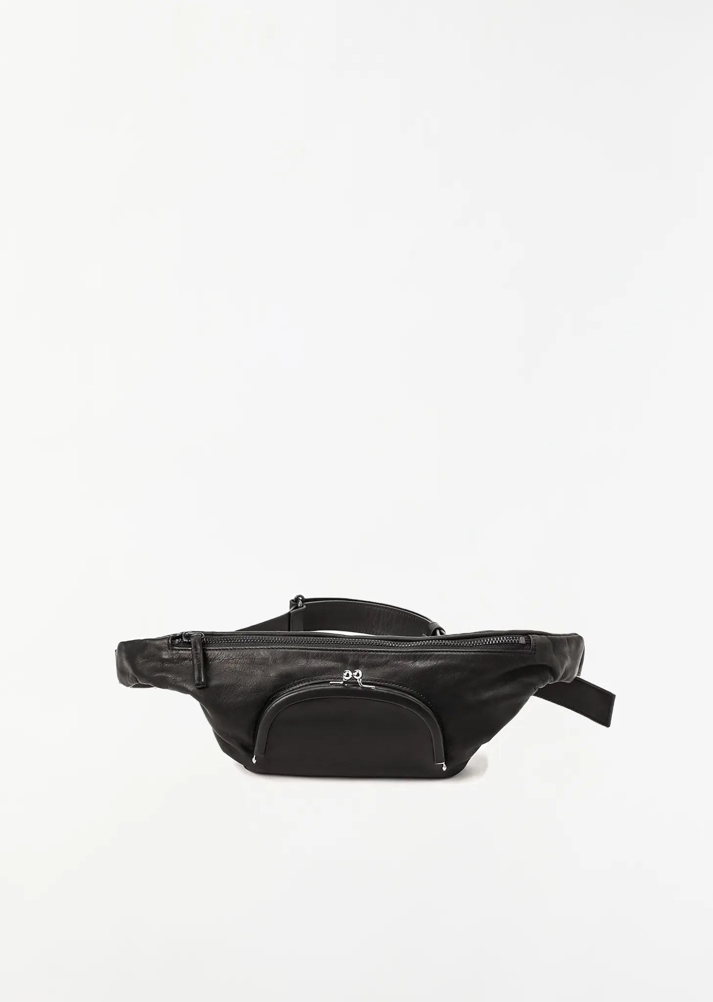 Metal Clasp Cross Bag sold by La Garconne