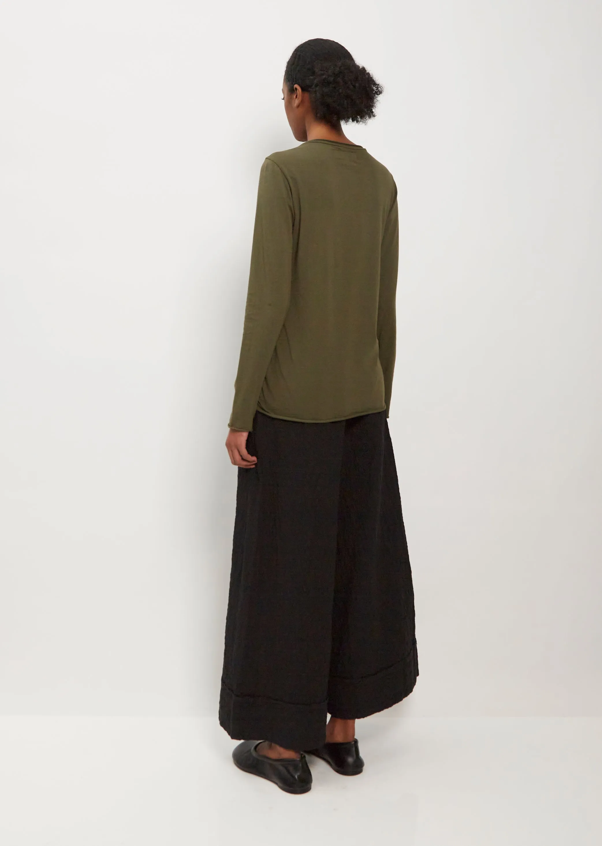 Basic Tee - Olive sold by La Garconne product image thumbnail 3