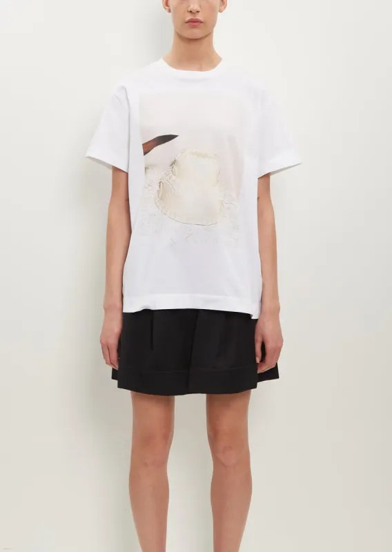 Cutting Cake Print T-Shirt sold by La Garconne