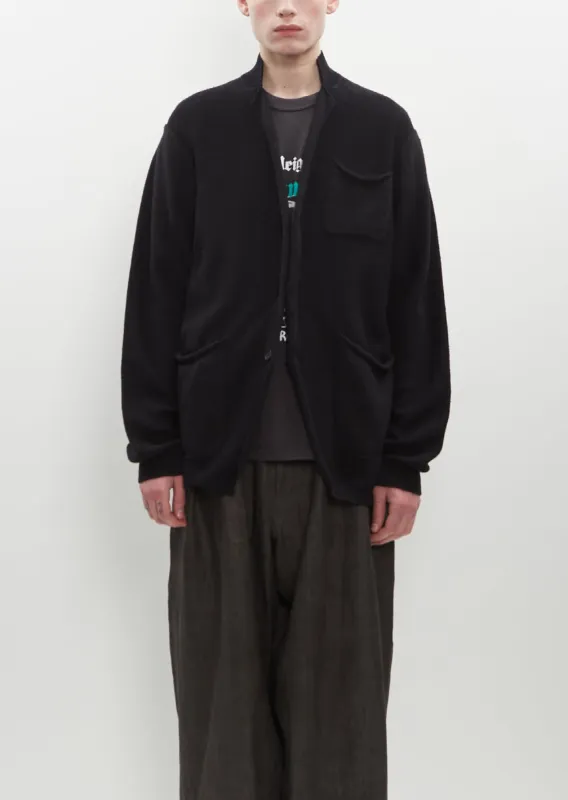 Cotton Silk Knit Blazer sold by La Garconne