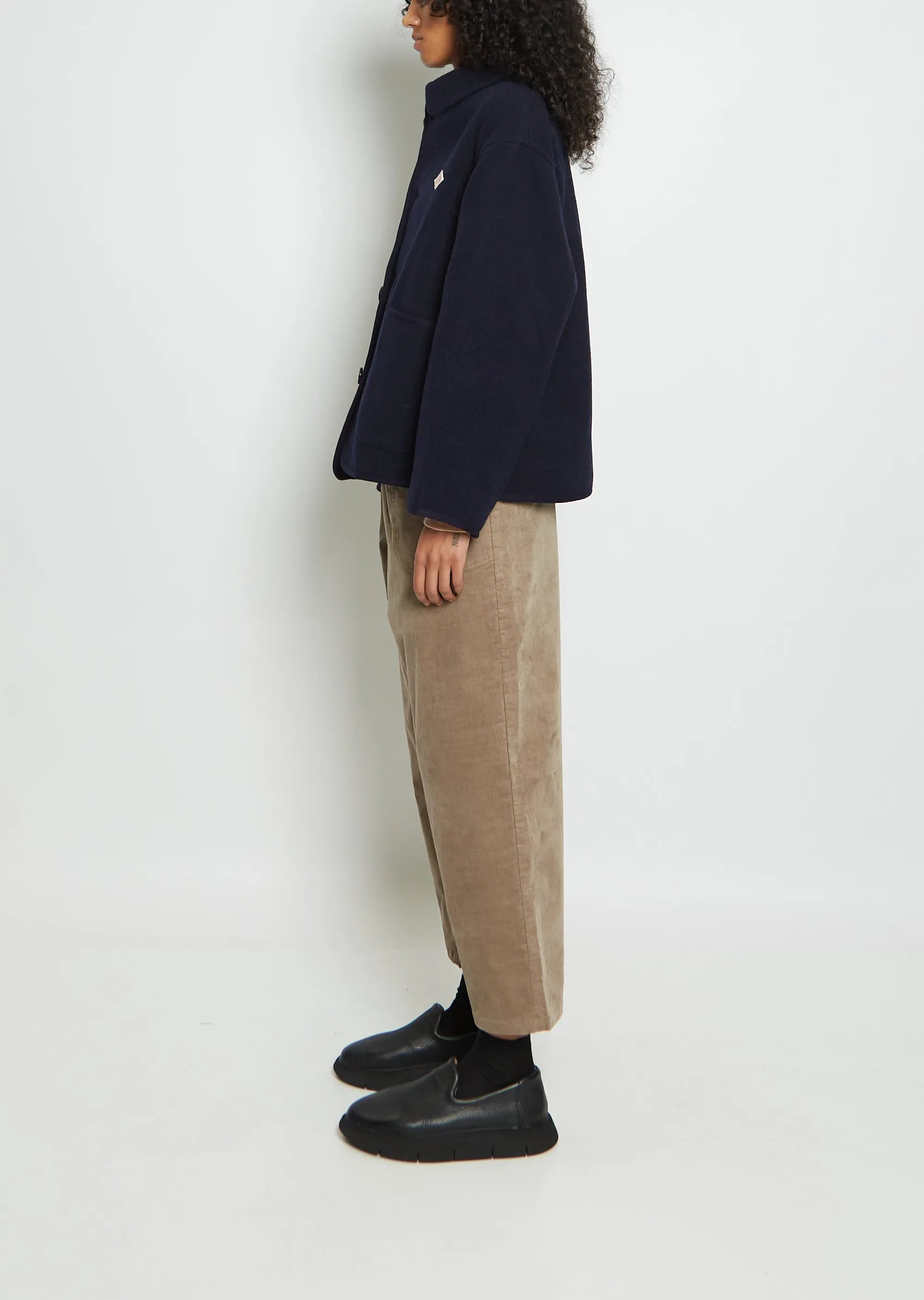 Wool Blend Coveralls Jacket sold by La Garconne product image thumbnail 2