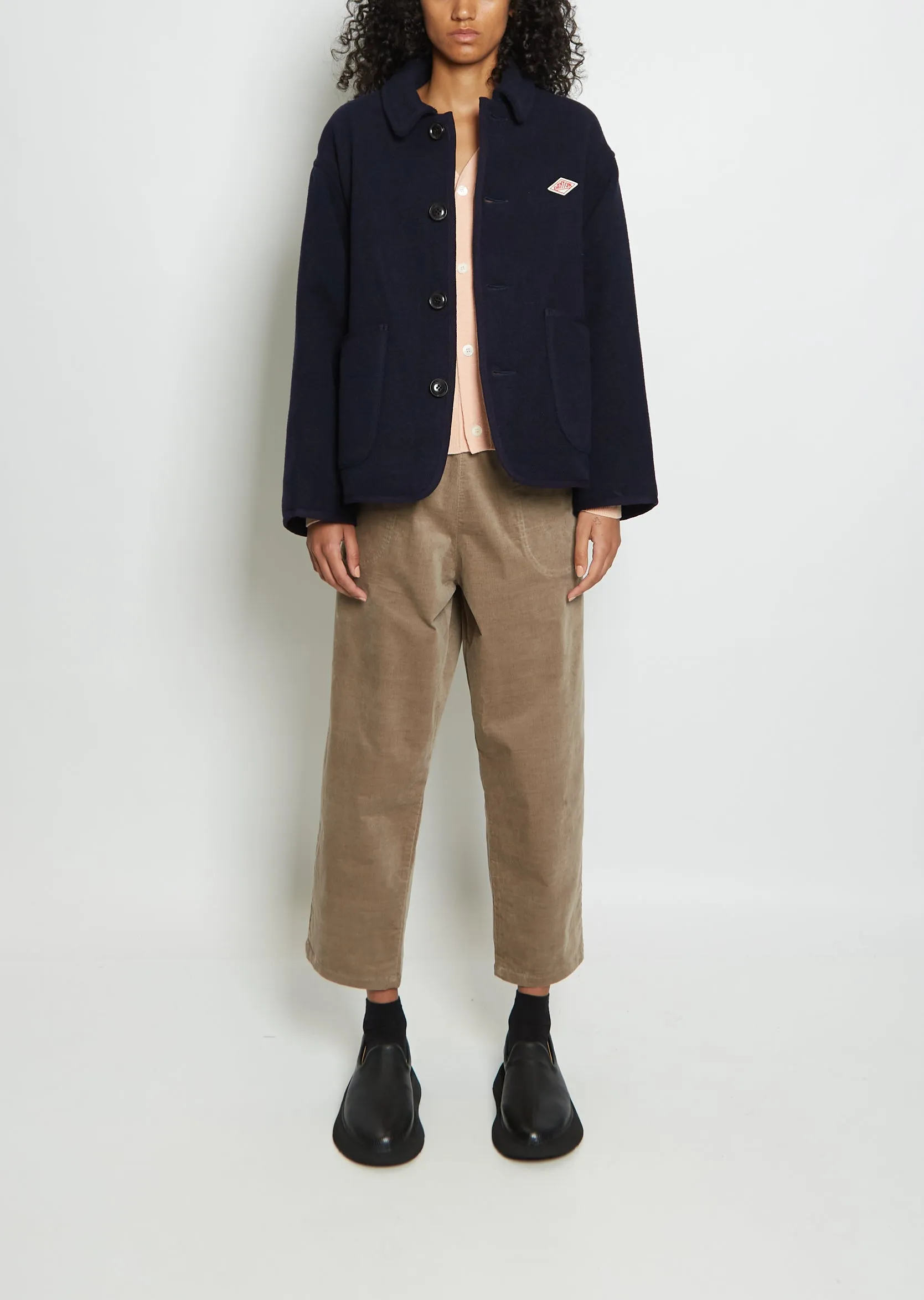 Wool Blend Coveralls Jacket sold by La Garconne