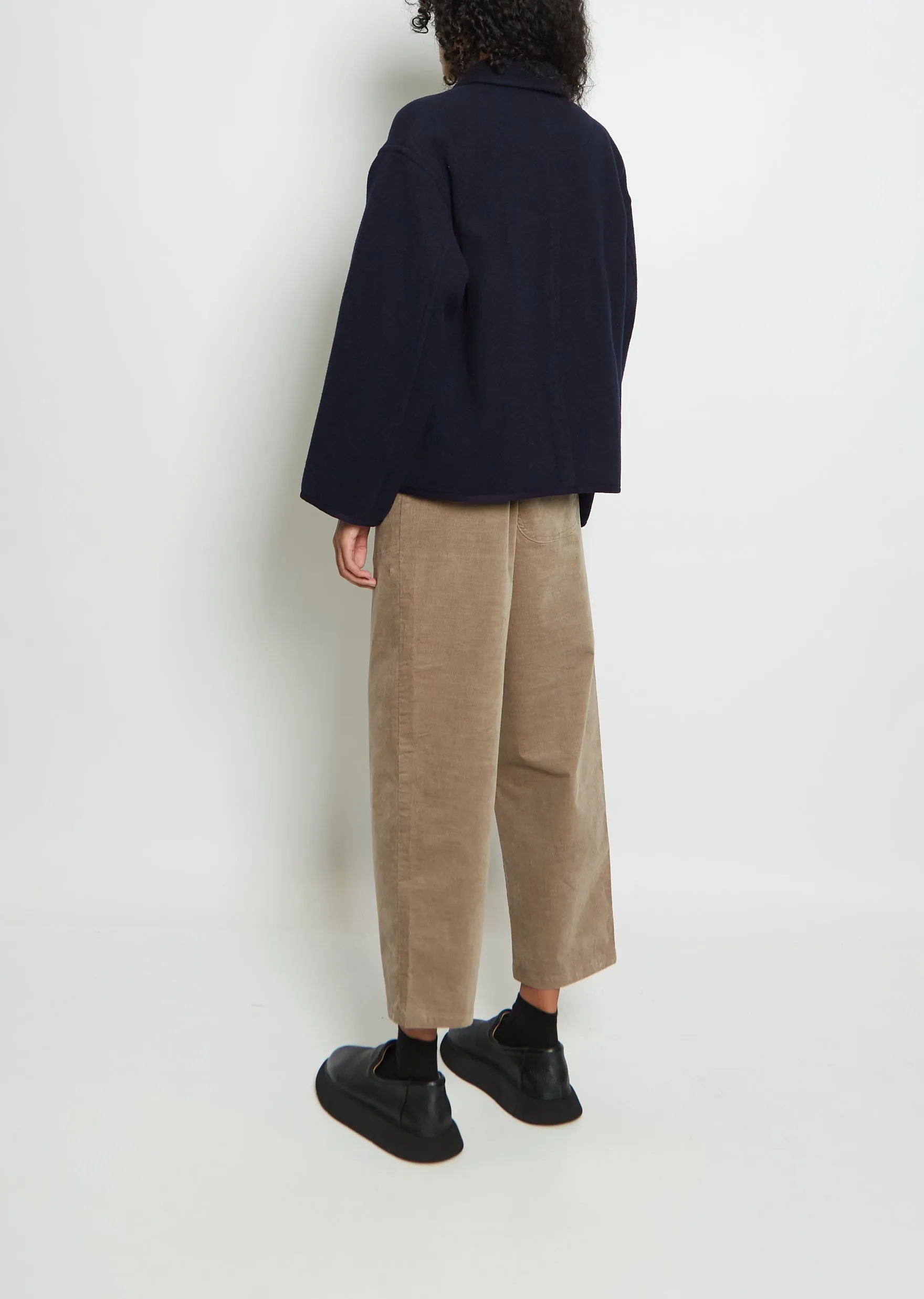 Wool Blend Coveralls Jacket sold by La Garconne product image thumbnail 3