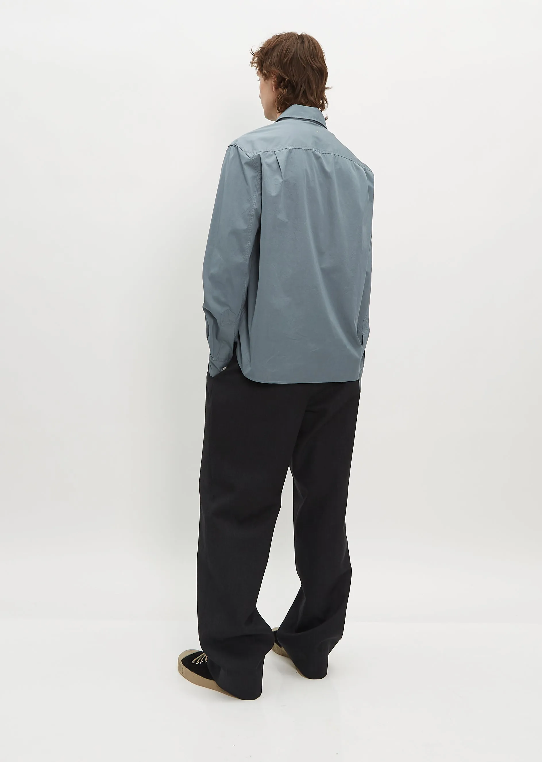 Overall Shirt Compact Cotton Poplin sold by La Garconne product image thumbnail 3