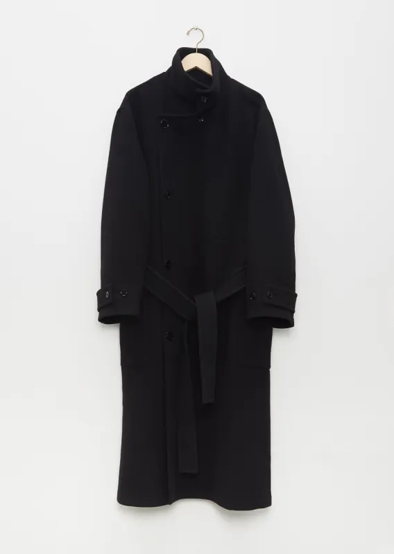 Lemaire Lemaire Wrap Coat - Dark Squirrel | Parallel
