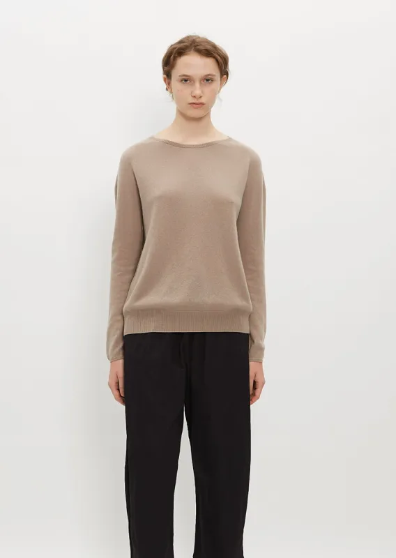 Pullover Sweater — Ecru sold by La Garconne
