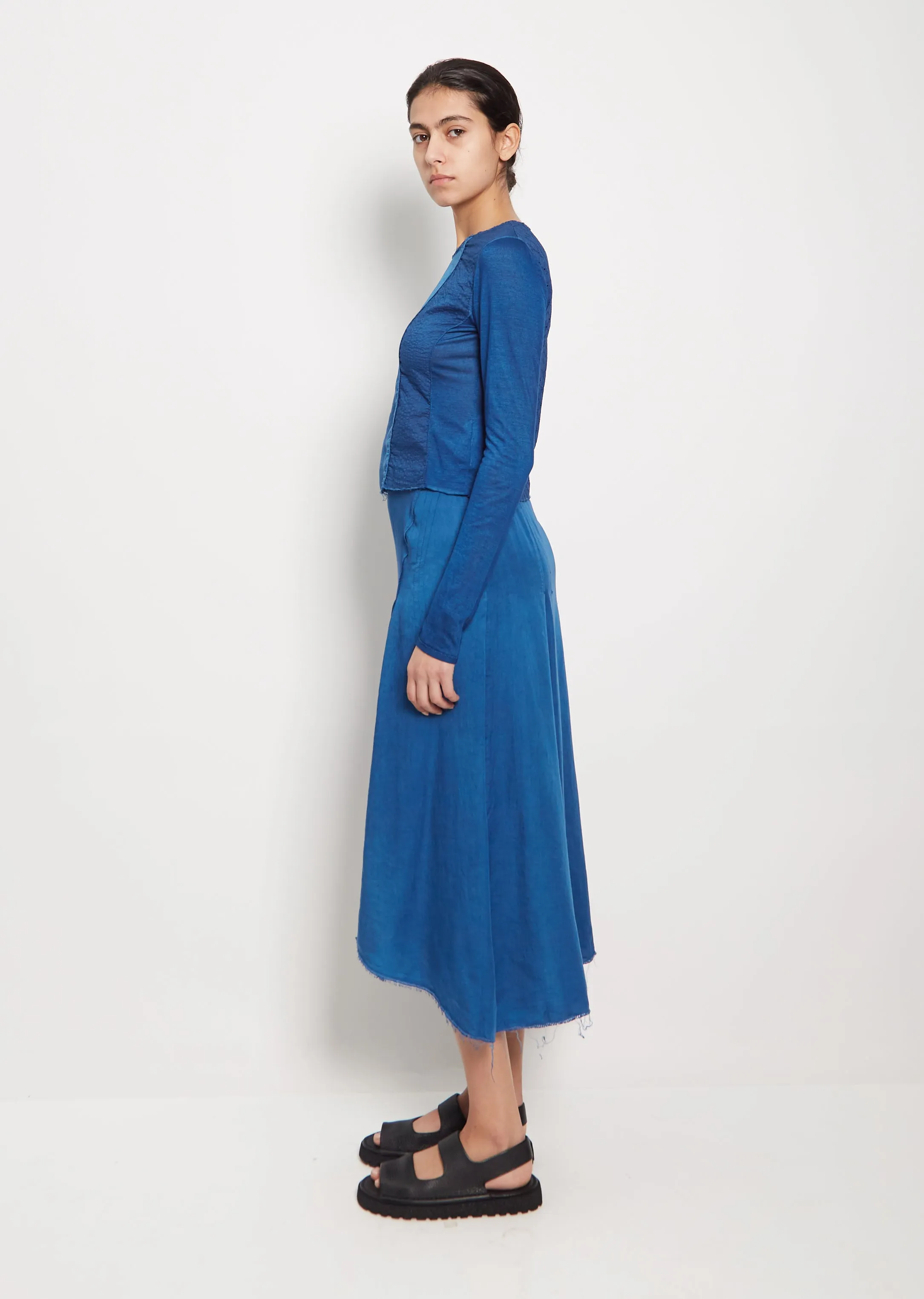 Plant Dyed Lace Skirt sold by La Garconne product image thumbnail 2