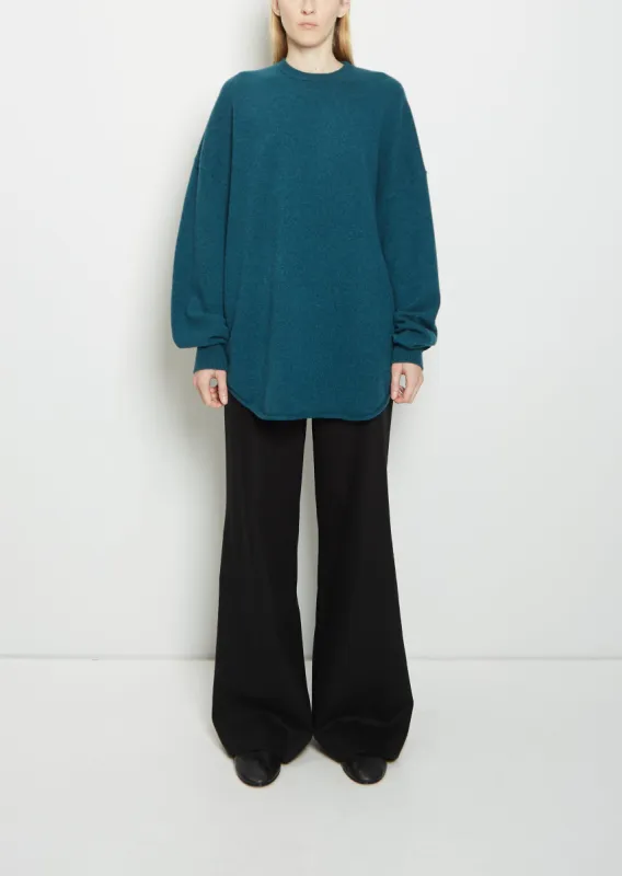 n°53 Crew Hop Sweater — Pine sold by La Garconne