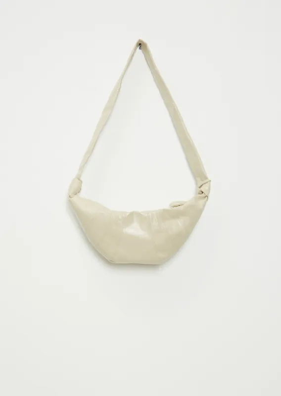 Medium Croissant Bag — Dusty Mastic sold by La Garconne