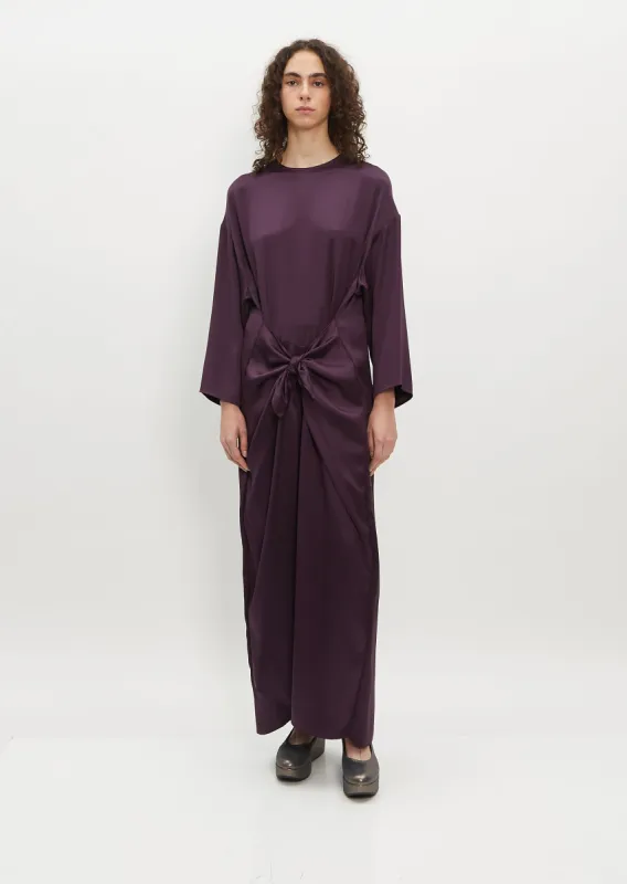 Knotted Jumpsuit — Black Tulip sold by La Garconne