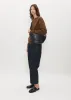 Medium Croissant Bag — Midnight Blue sold by La Garconne