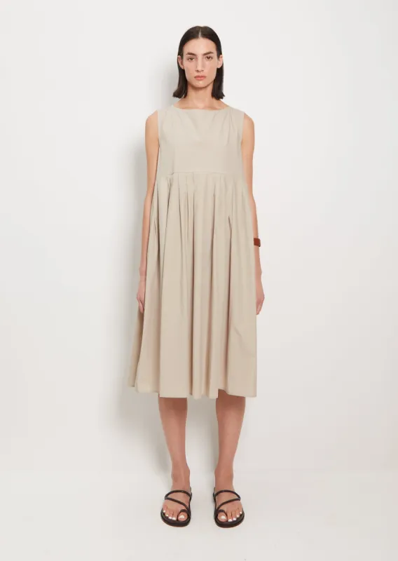 Sleeveless Pleated Dress sold by La Garconne