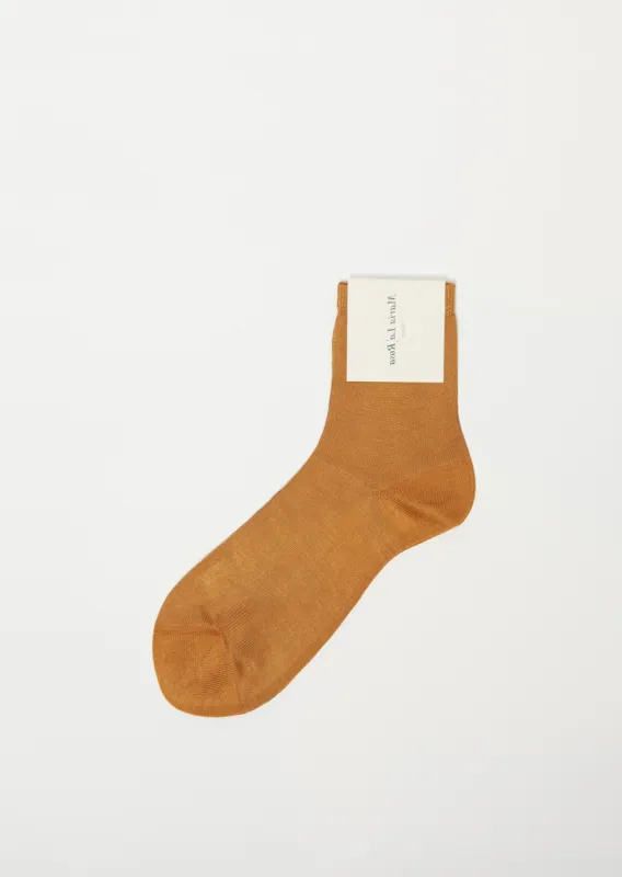 One Ankle Socks — Cannella sold by La Garconne