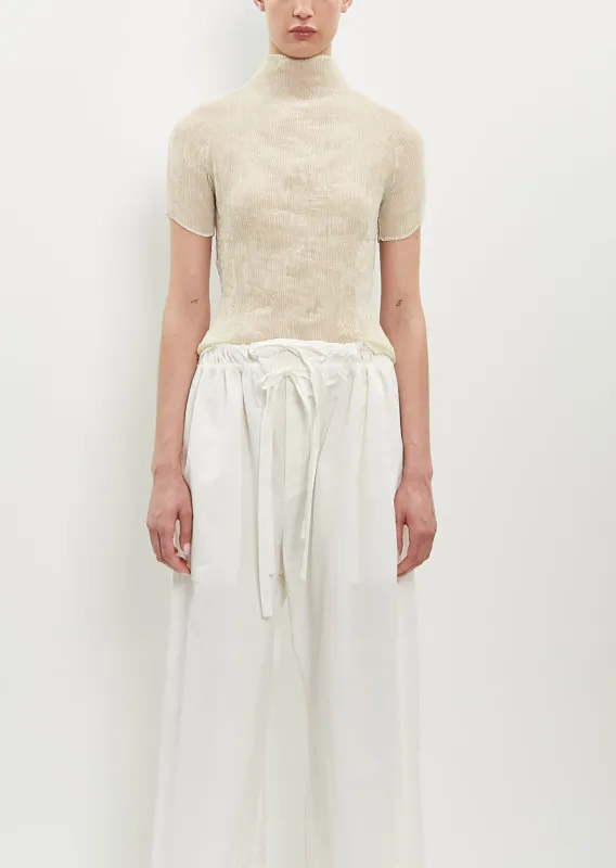 Chiffon Twist June Shirt sold by La Garconne