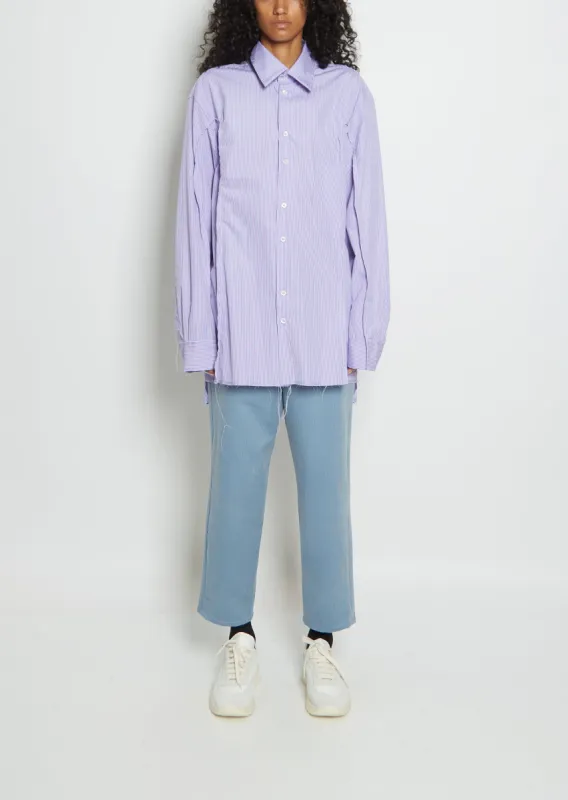 Cotton Big Dart Shirt sold by La Garconne