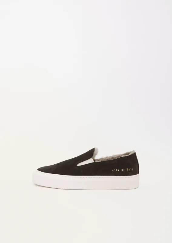 Suede Slip On made by Common Projects