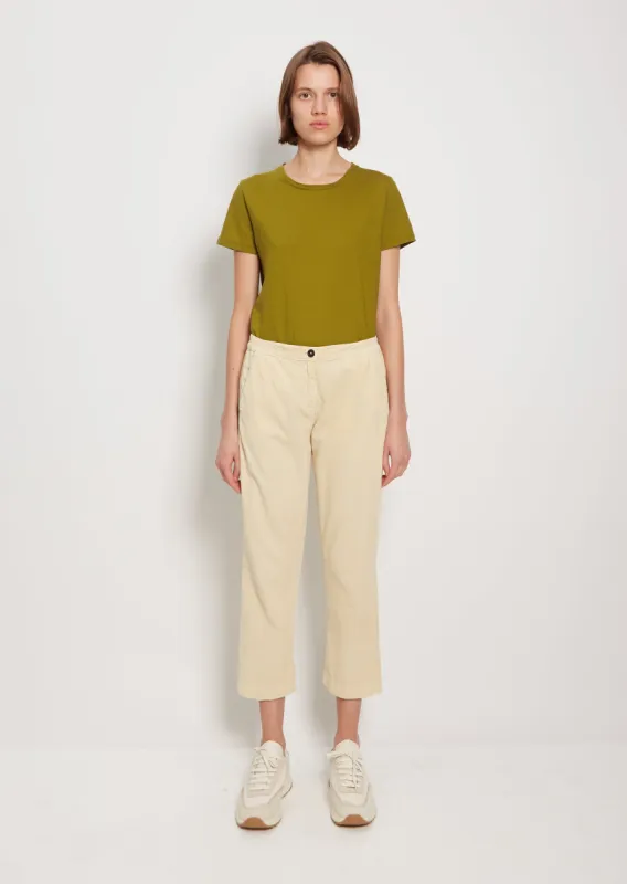 Sparus Cotton Pant — Summer Sand made by Massimo Alba