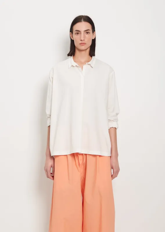 Uba Cotton Polo Top sold by La Garconne