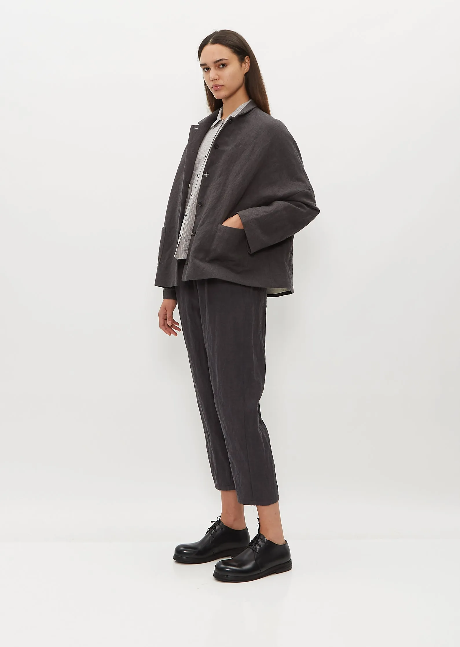 Stand Collar Jacket sold by La Garconne product image thumbnail 5