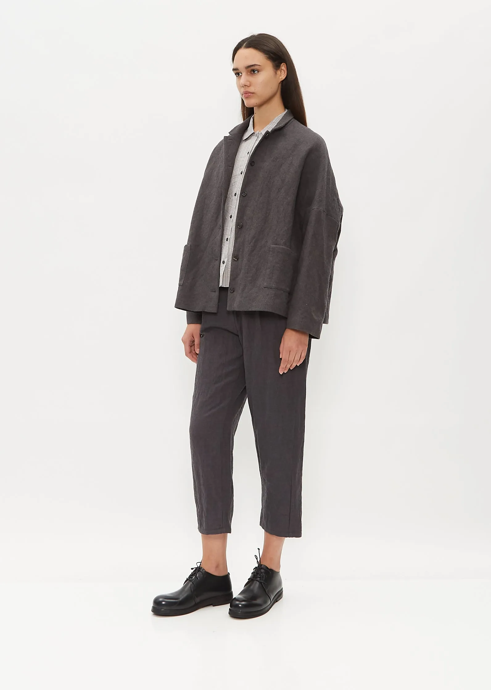 Stand Collar Jacket sold by La Garconne product image thumbnail 4