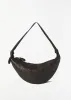 Large Croissant Bag — Dark Chocolate sold by La Garconne