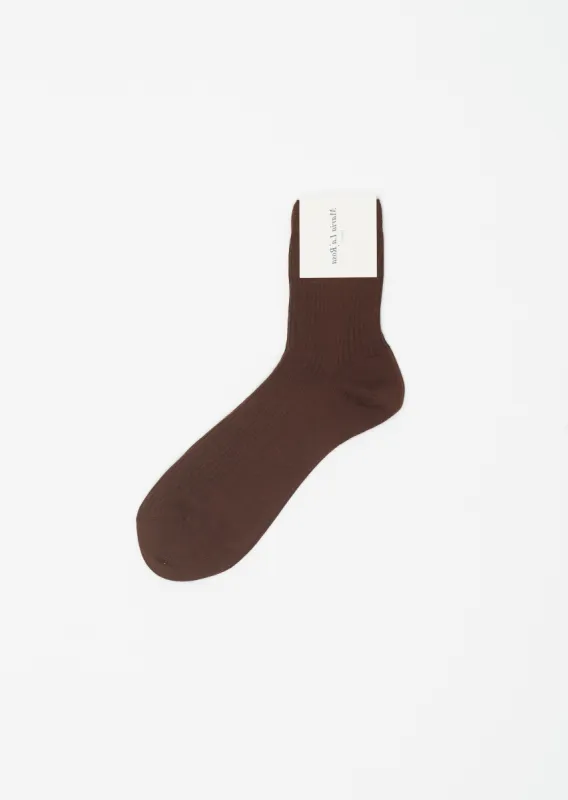 English Socks — Chocolate sold by La Garconne