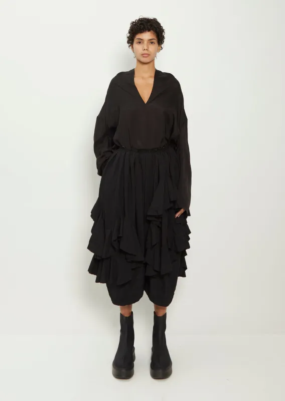 Ruffle Trousers sold by La Garconne