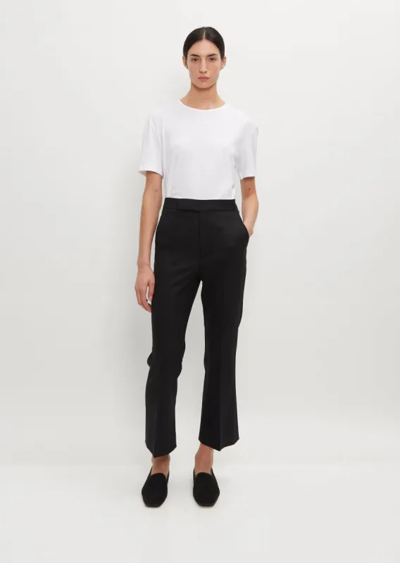 High Waisted Crop Trouser sold by La Garconne